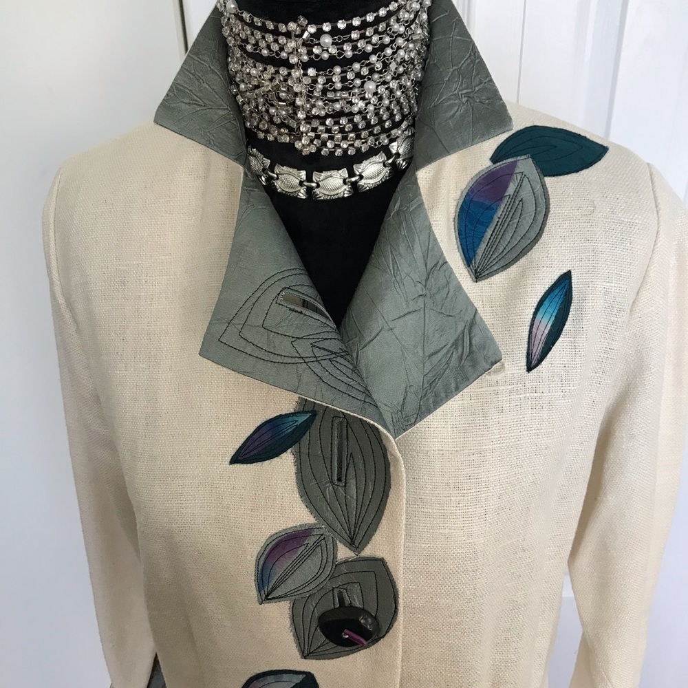 Hope stone Studio linen blazer